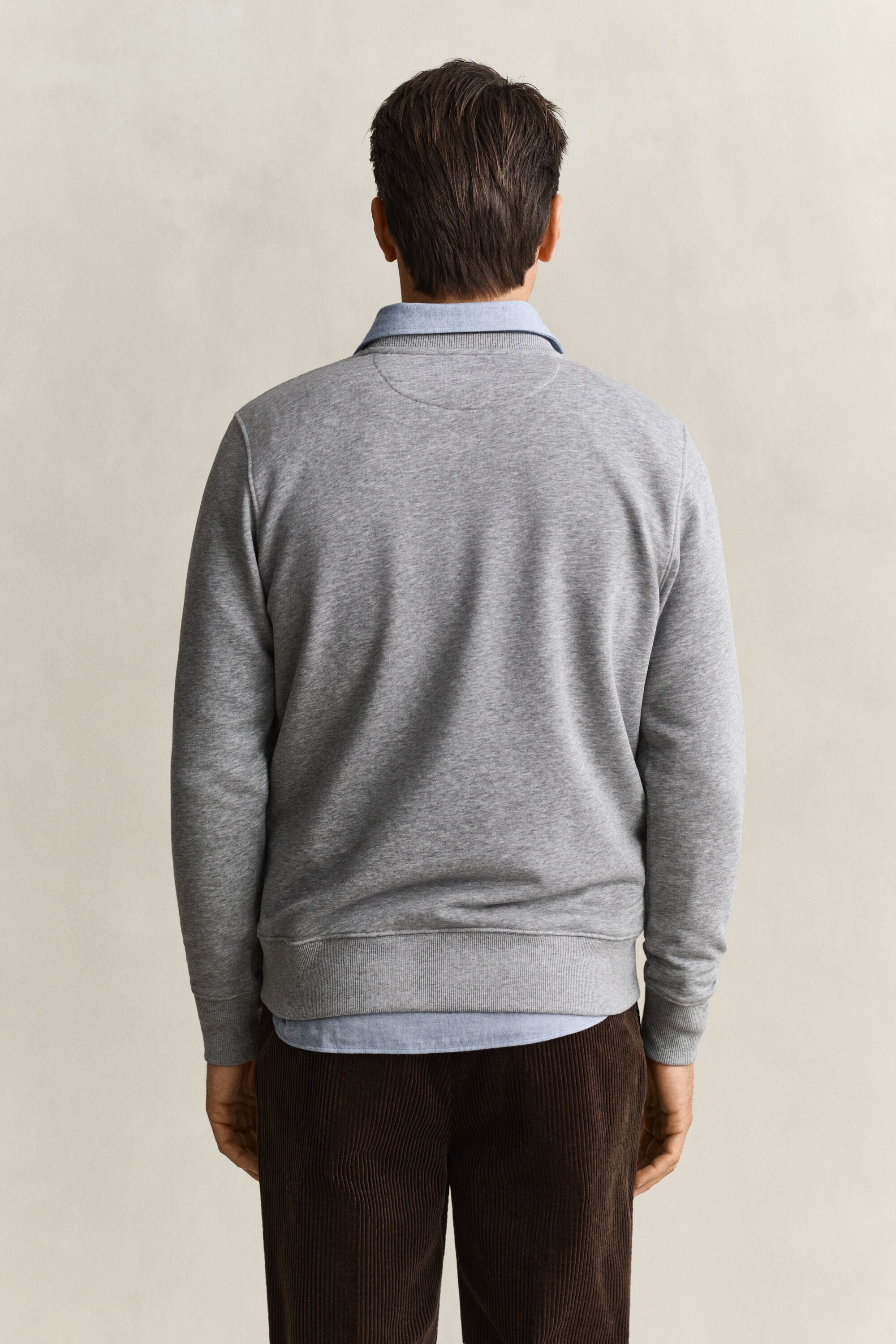 Shield sweatshirt med rund hals