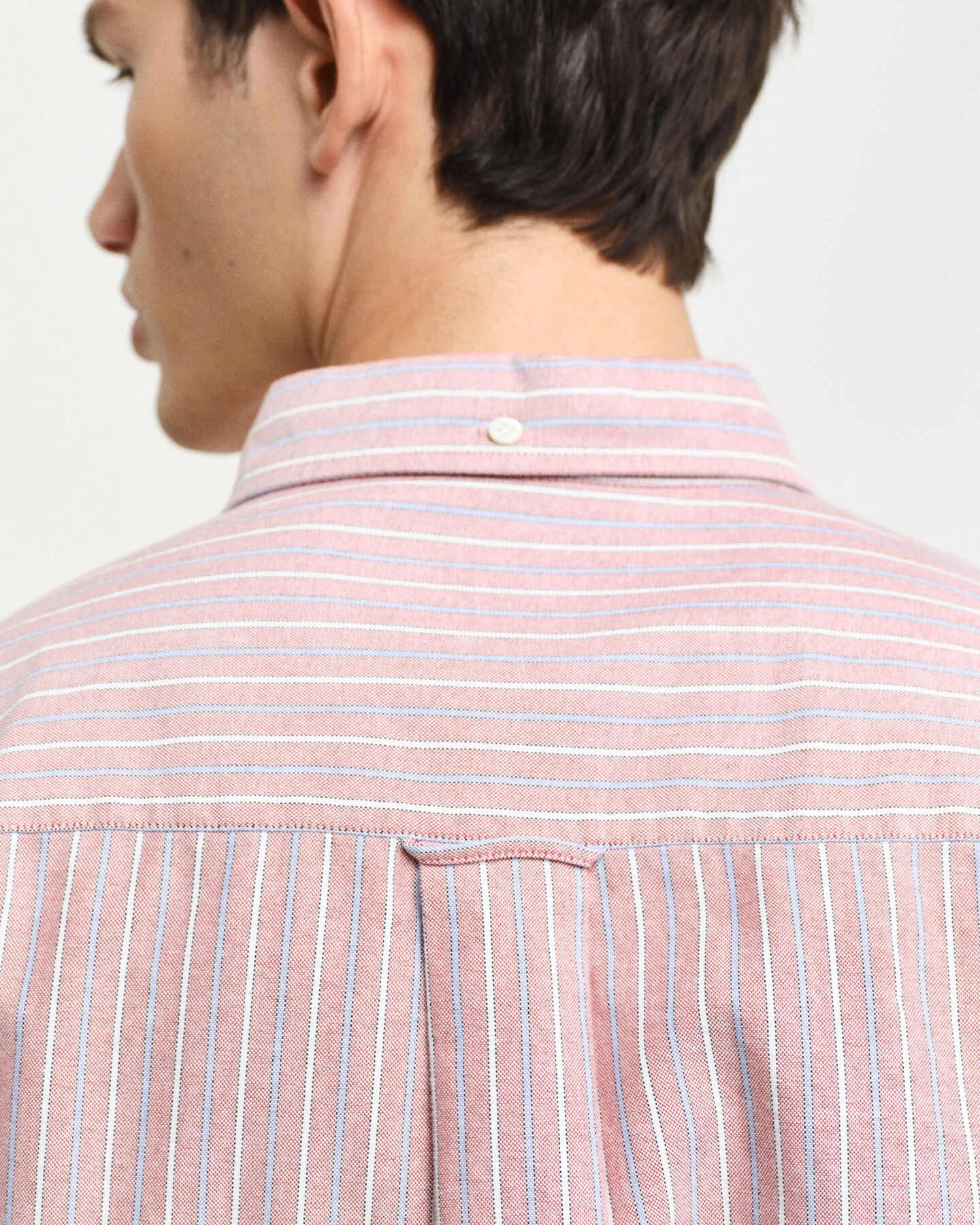 Relaxed fit Heritage randig oxfordskjorta