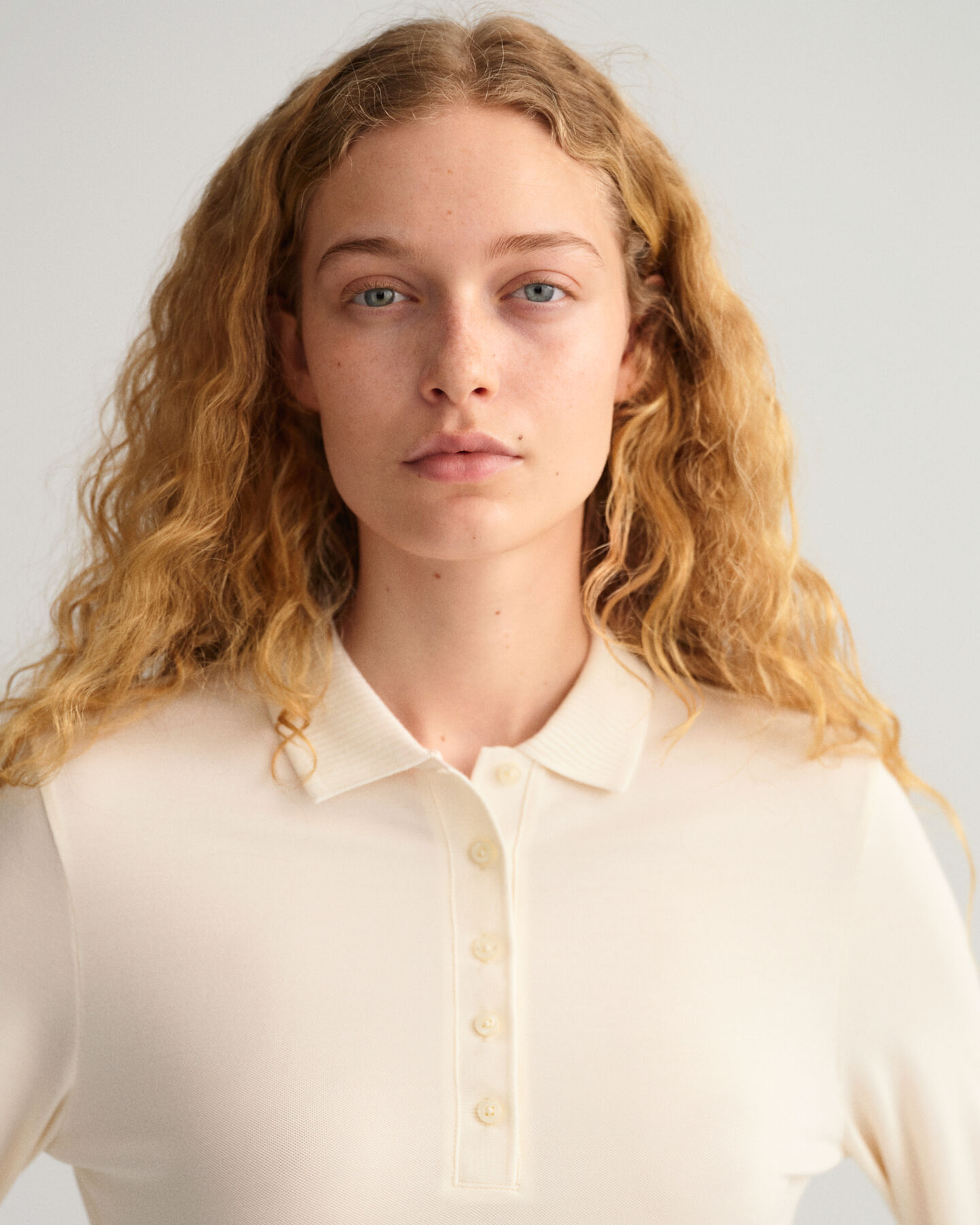 Detail Collar l&aring;ng&auml;rmad pik&eacute;tr&ouml;ja