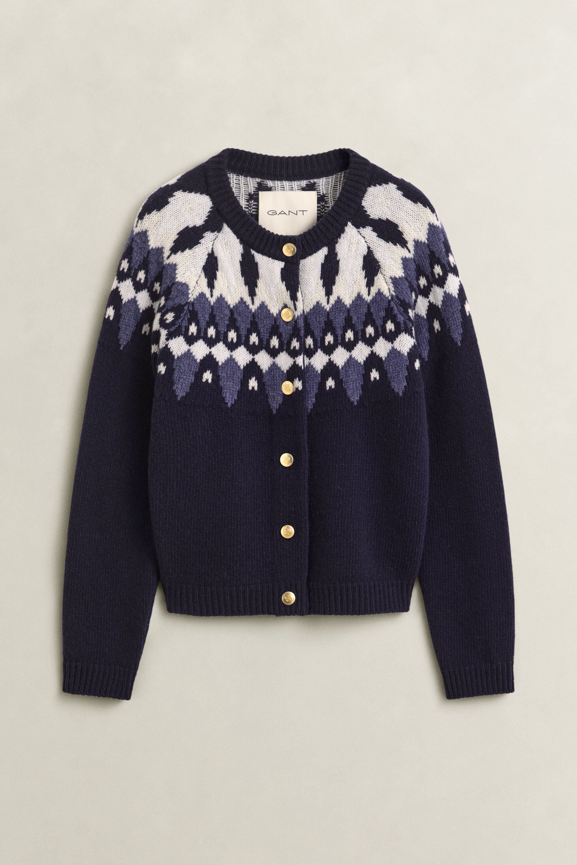 Fair Isle-mönstrad yllekofta