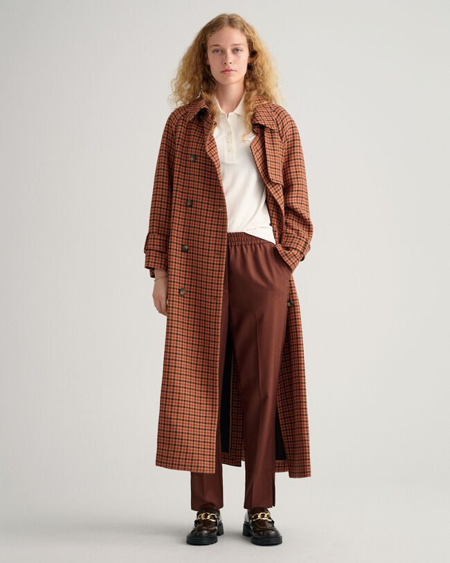 Avsmalnande dra på-byxor