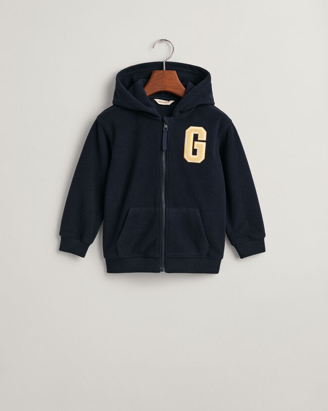 Kids zip fleecehoodie