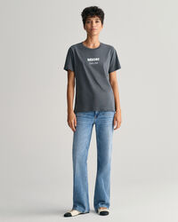 GANT T-shirt med resortmotiv