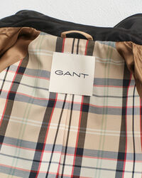 Car Coat med skinnkrage