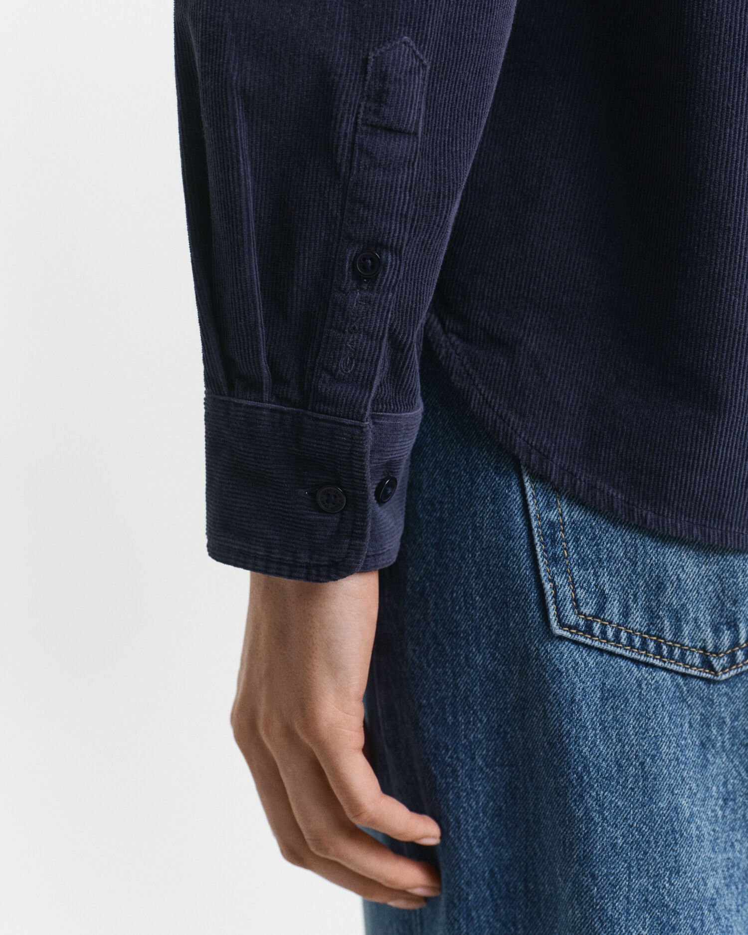 Regular fit manchesterskjorta