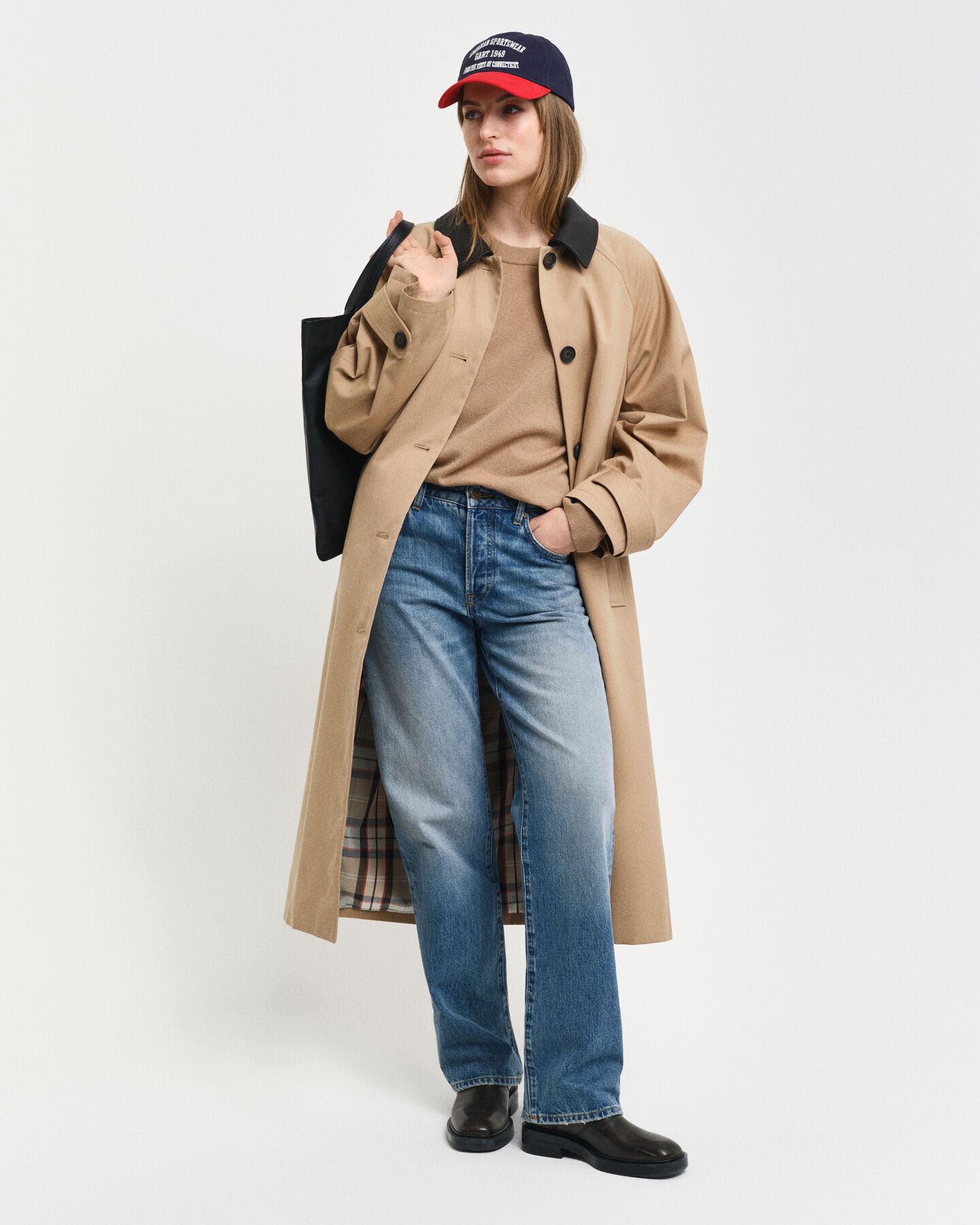 Rundhalsad tr&ouml;ja i superfin lammull