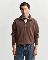 Sacker Rib sweatshirt med half-zip