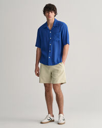 Relaxed fit skjorta med struktur