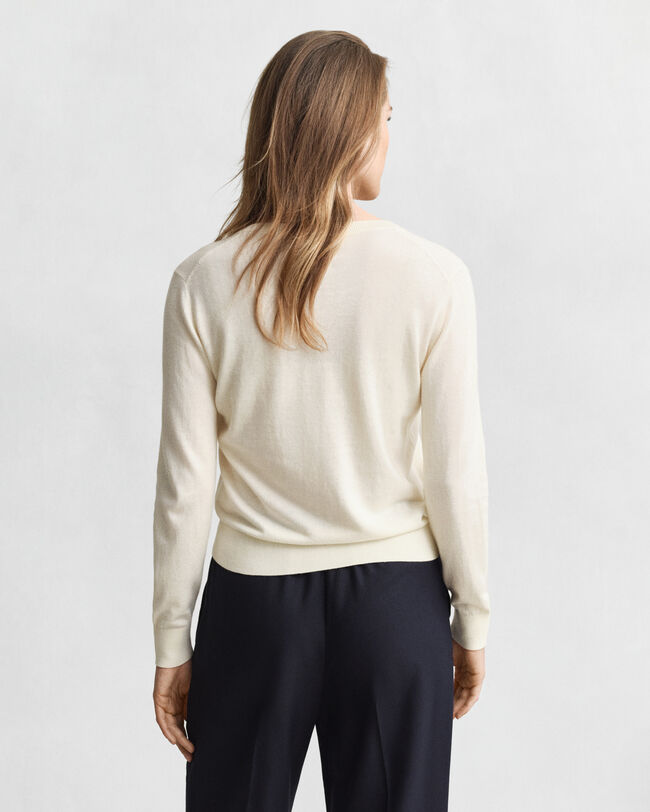 Tunn rundhalsad kofta