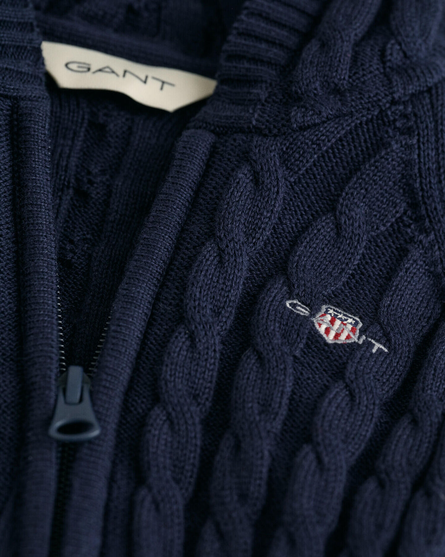 Baby Shield kabelstickad one-piece i bomull