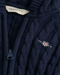 Baby Shield kabelstickad one-piece i bomull