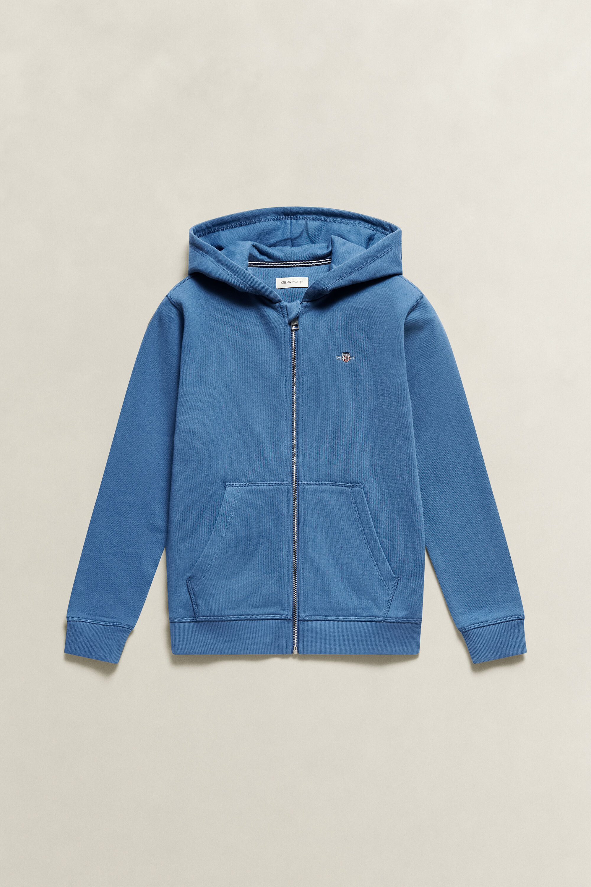 Teens Shield hoodie med dragkedja