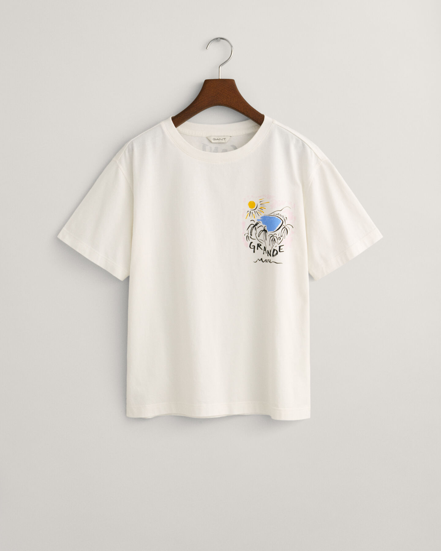 Grande Mare m&ouml;nstrad T-shirt
