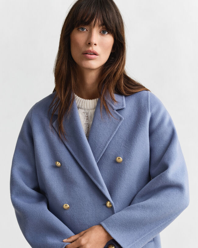 Skepparjacka med handsydda detaljer