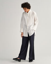 Oversized skjorta med veck