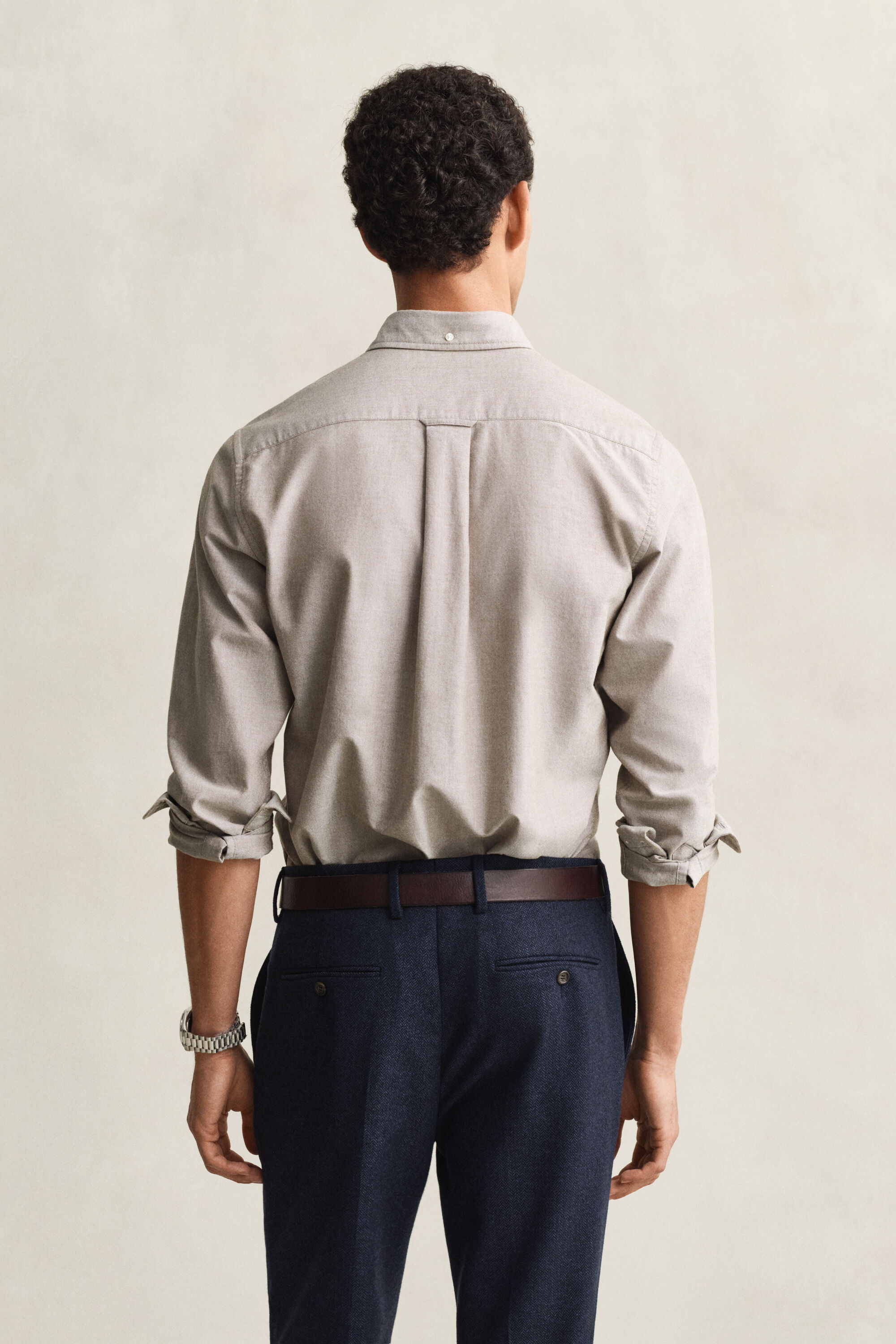 Regular fit klassisk oxfordskjorta