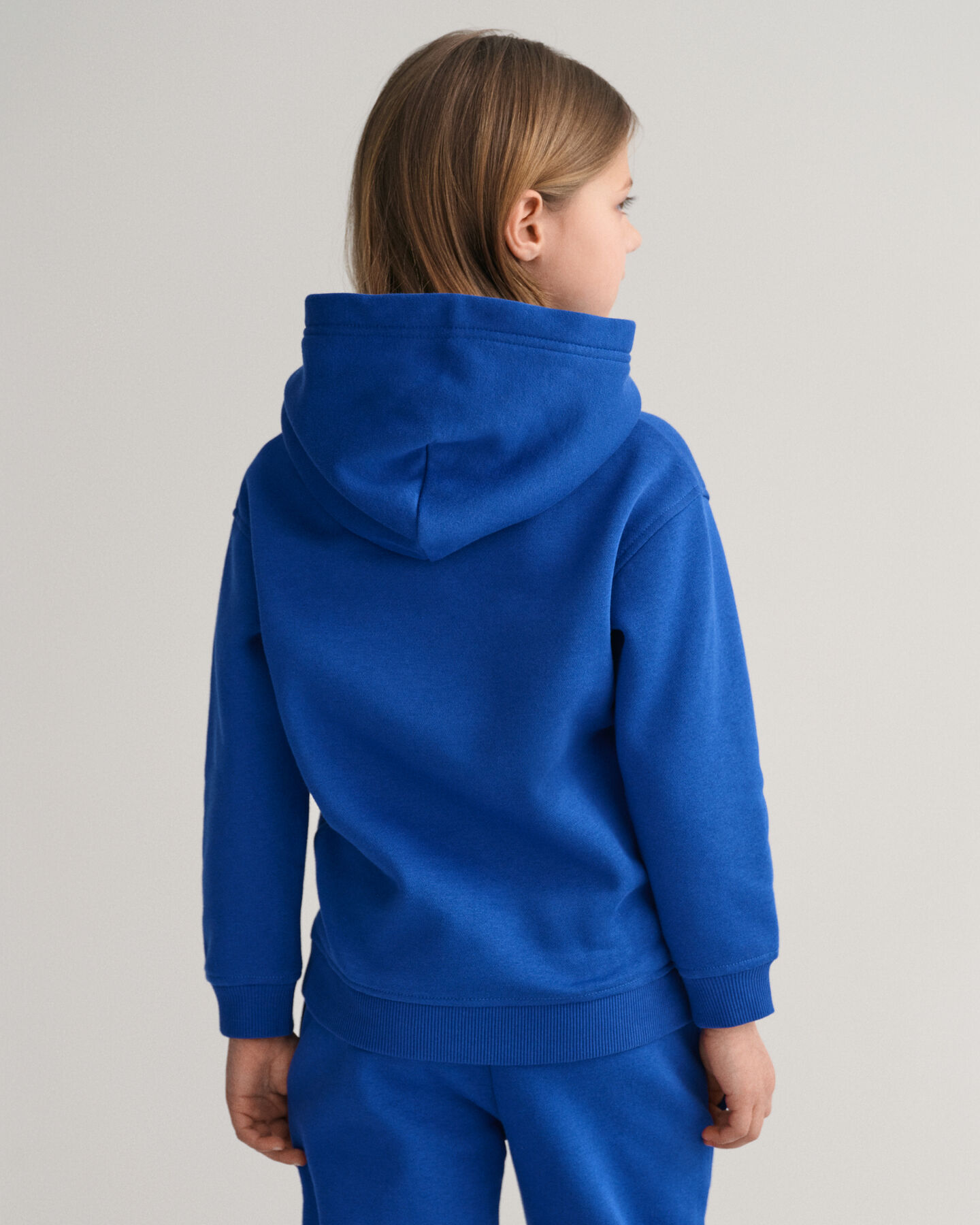 Kids Contrast Shield hoodie