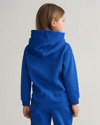 Kids Contrast Shield hoodie