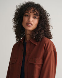 Relaxed fit utilityskjorta