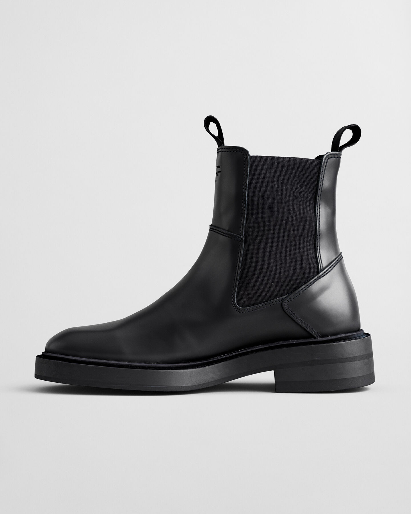 Fallwi medelhöga boots i läder