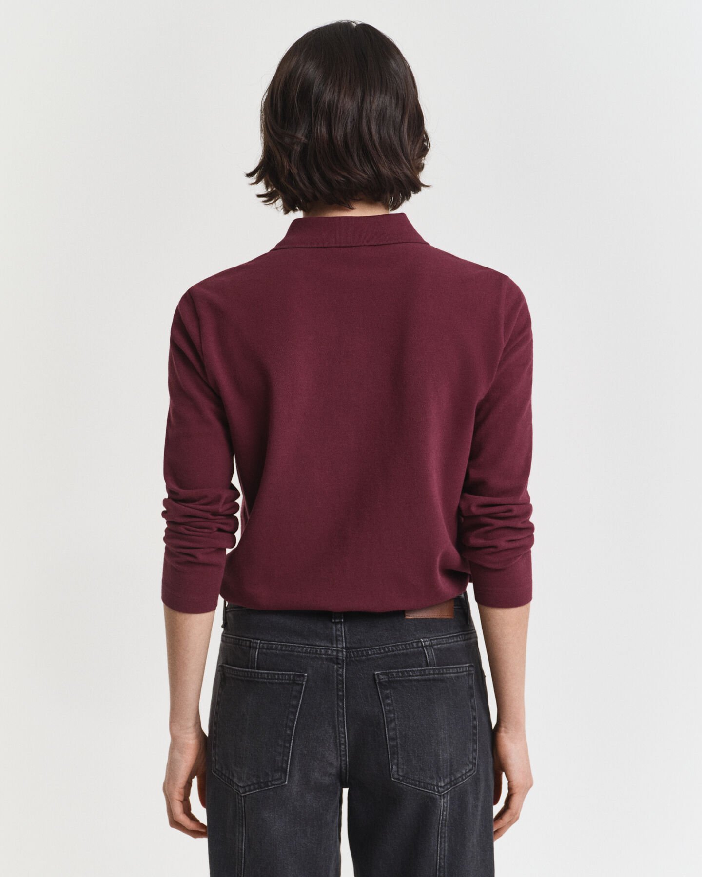 Långärmad pikétröja