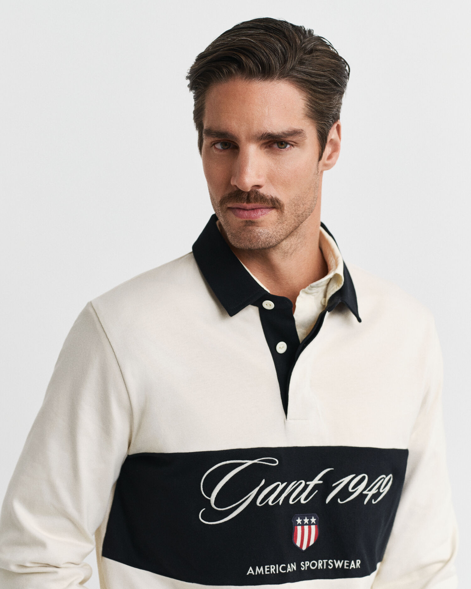 Heavy Rugger med färgblock