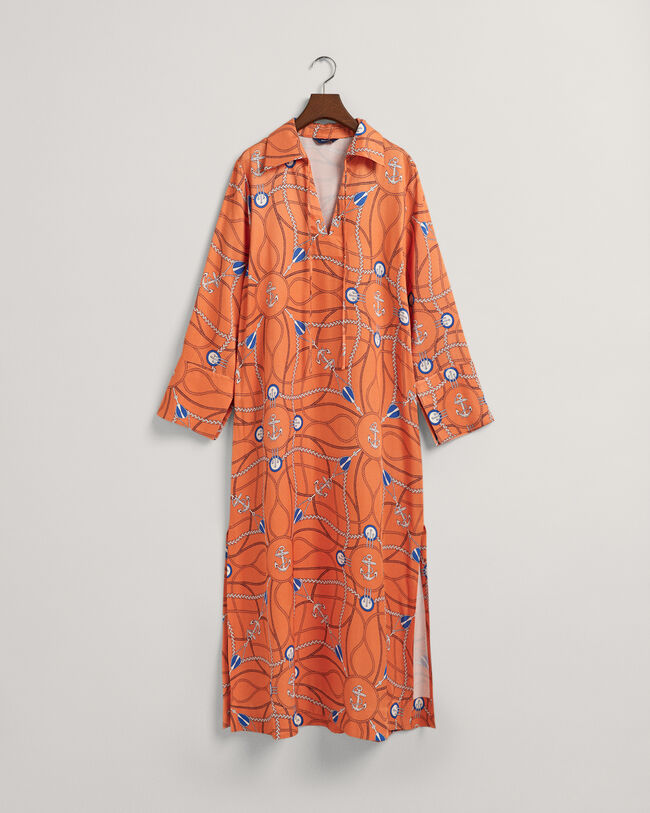 Sailing mönstrad klänning