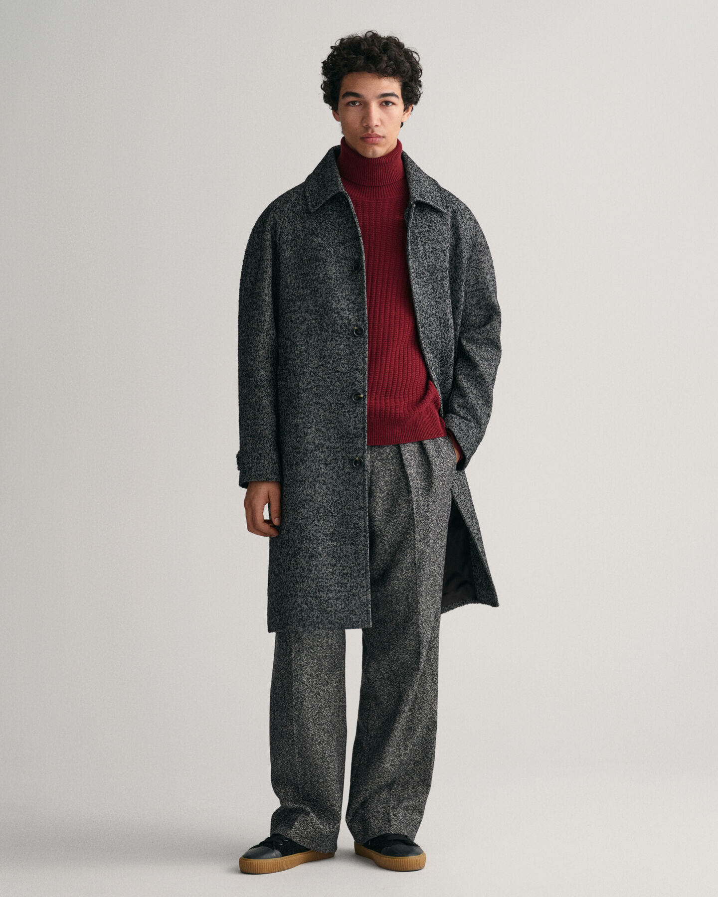 Polotröja med struktur