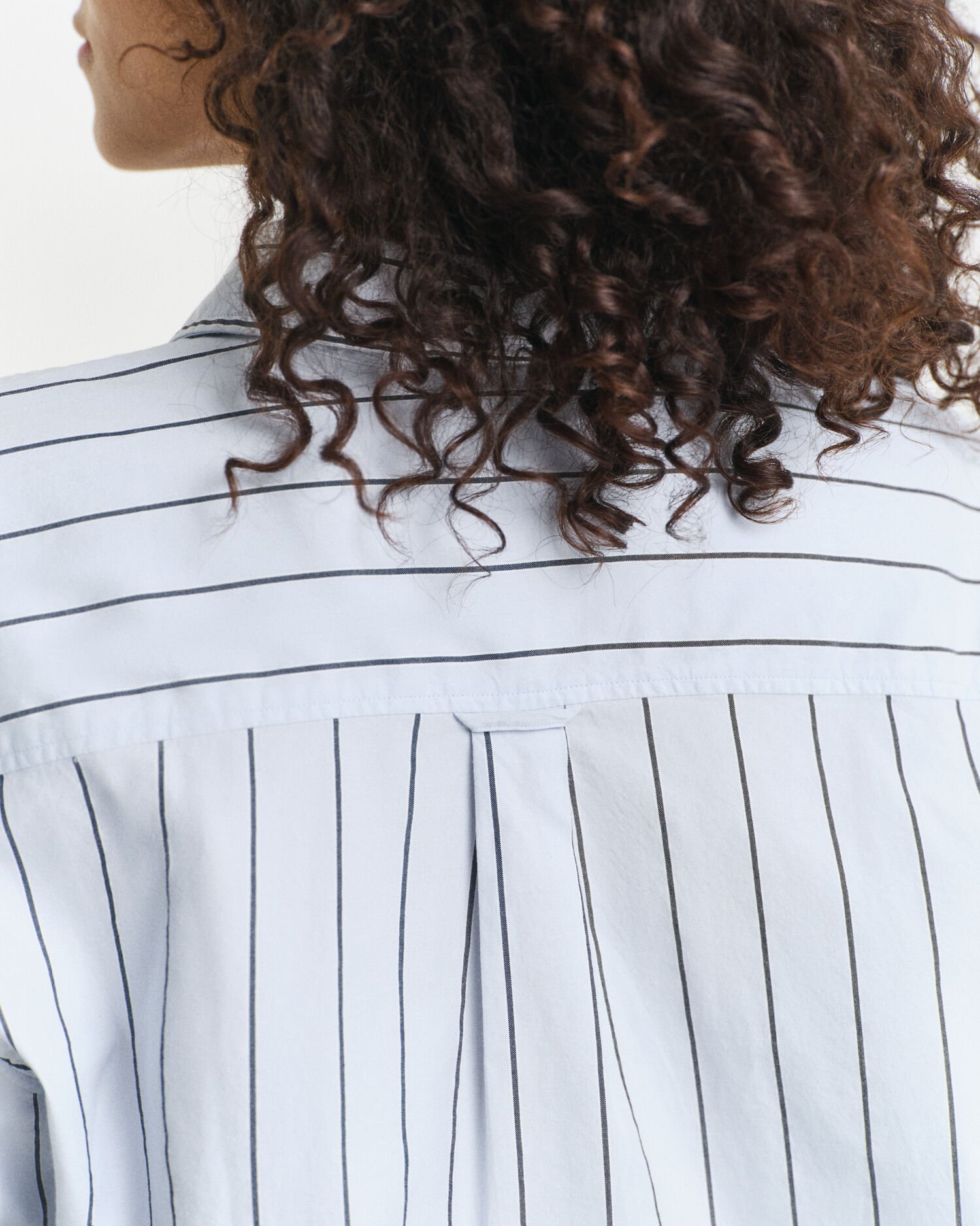 Relaxed fit Luxury randig oxfordskjorta