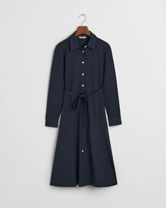 Skjortklänning i jersey