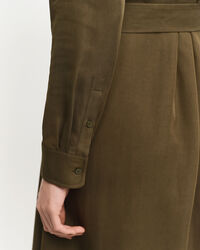 Skjortklänning med fickor