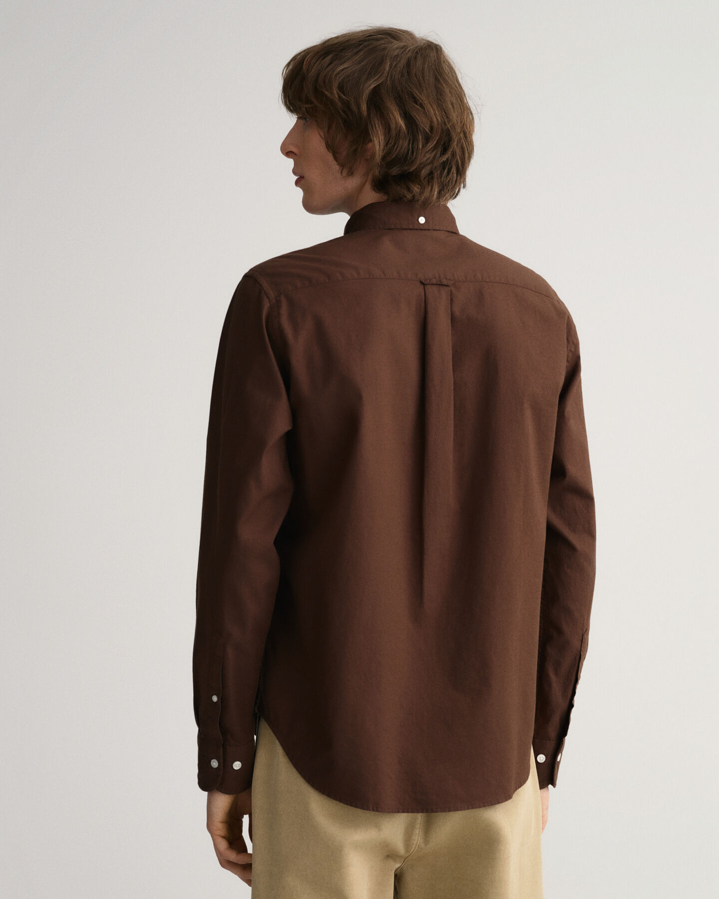 Regular fit twillskjorta