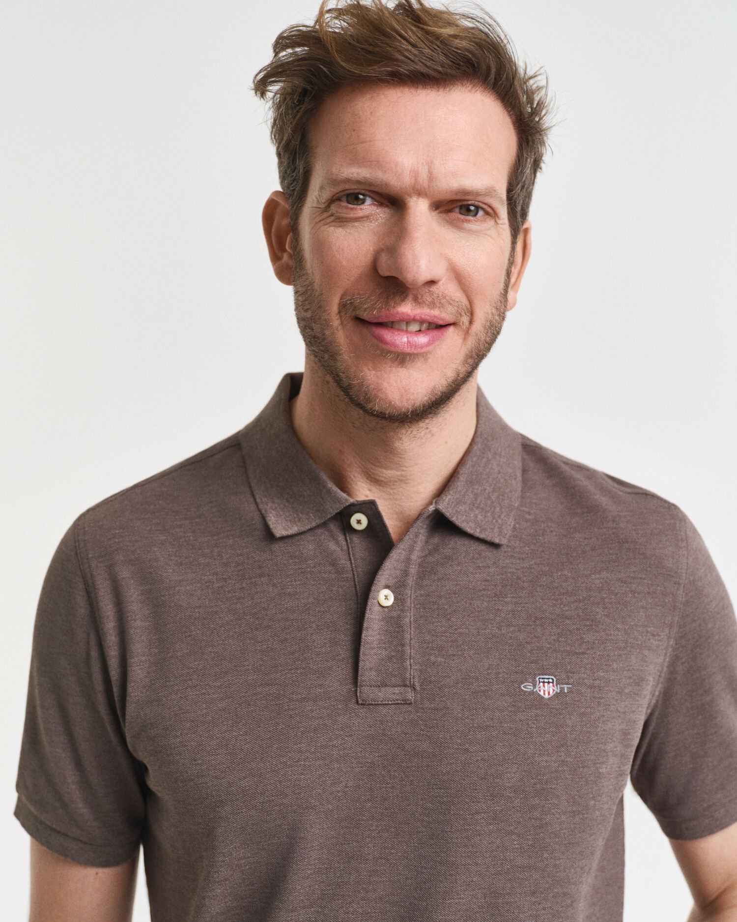 Regular fit Shield pikétröja