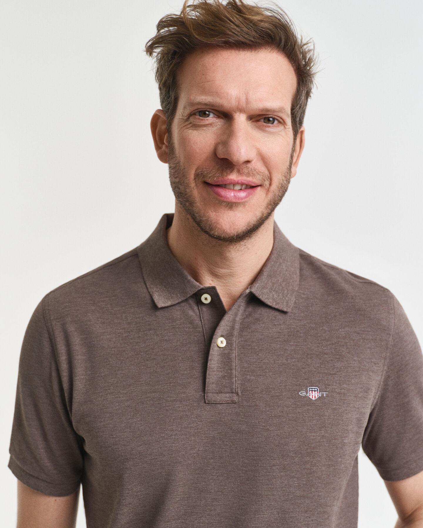 Regular fit Shield pikétröja