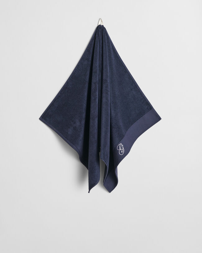 Broderad handduk 50 x 100