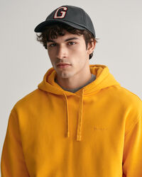 Hoodie med GANT-logotyp