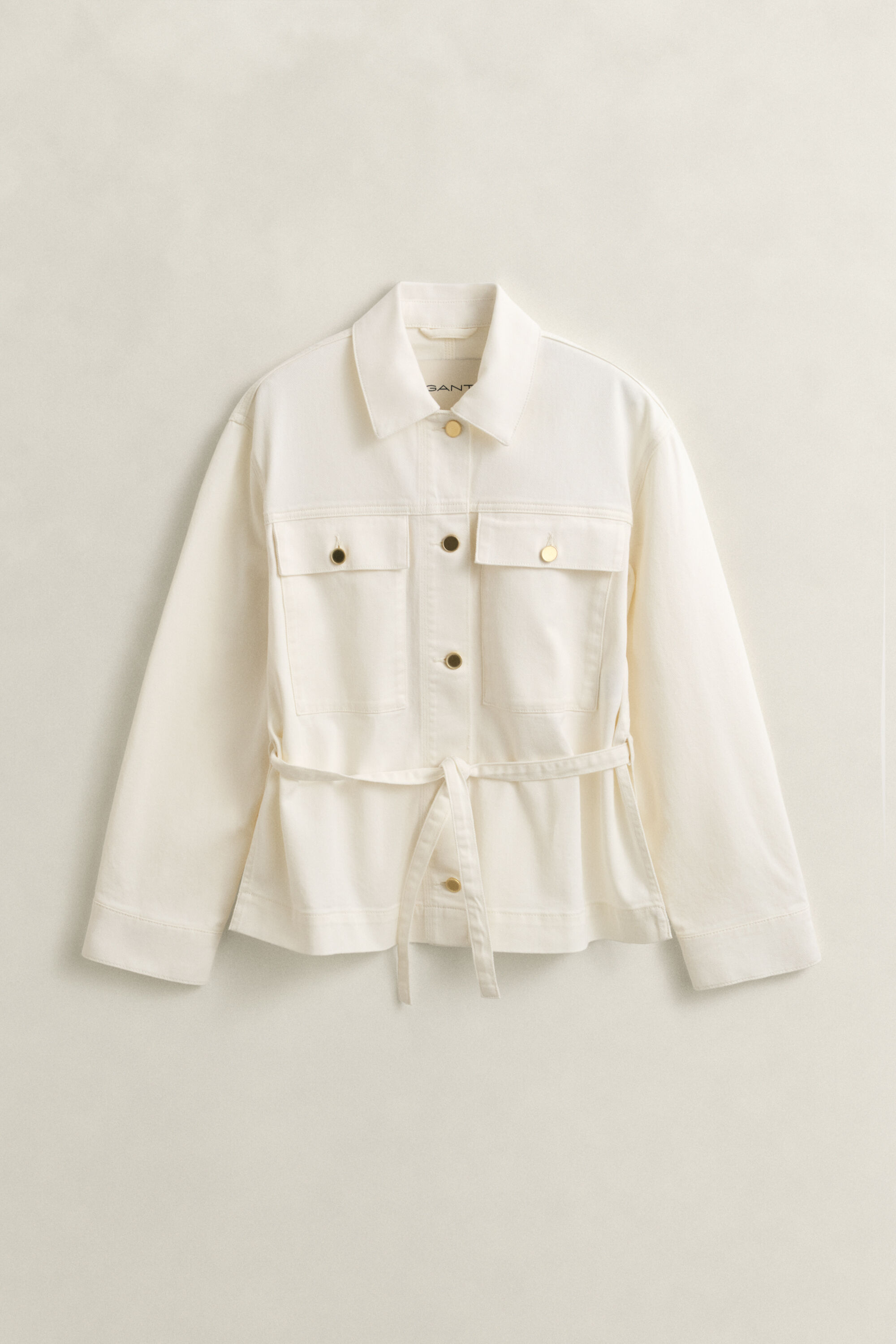 Denimjacka med bälte