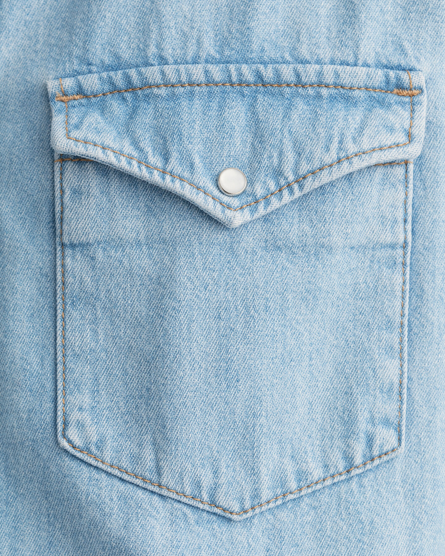 Relaxed fit Western denimskjorta