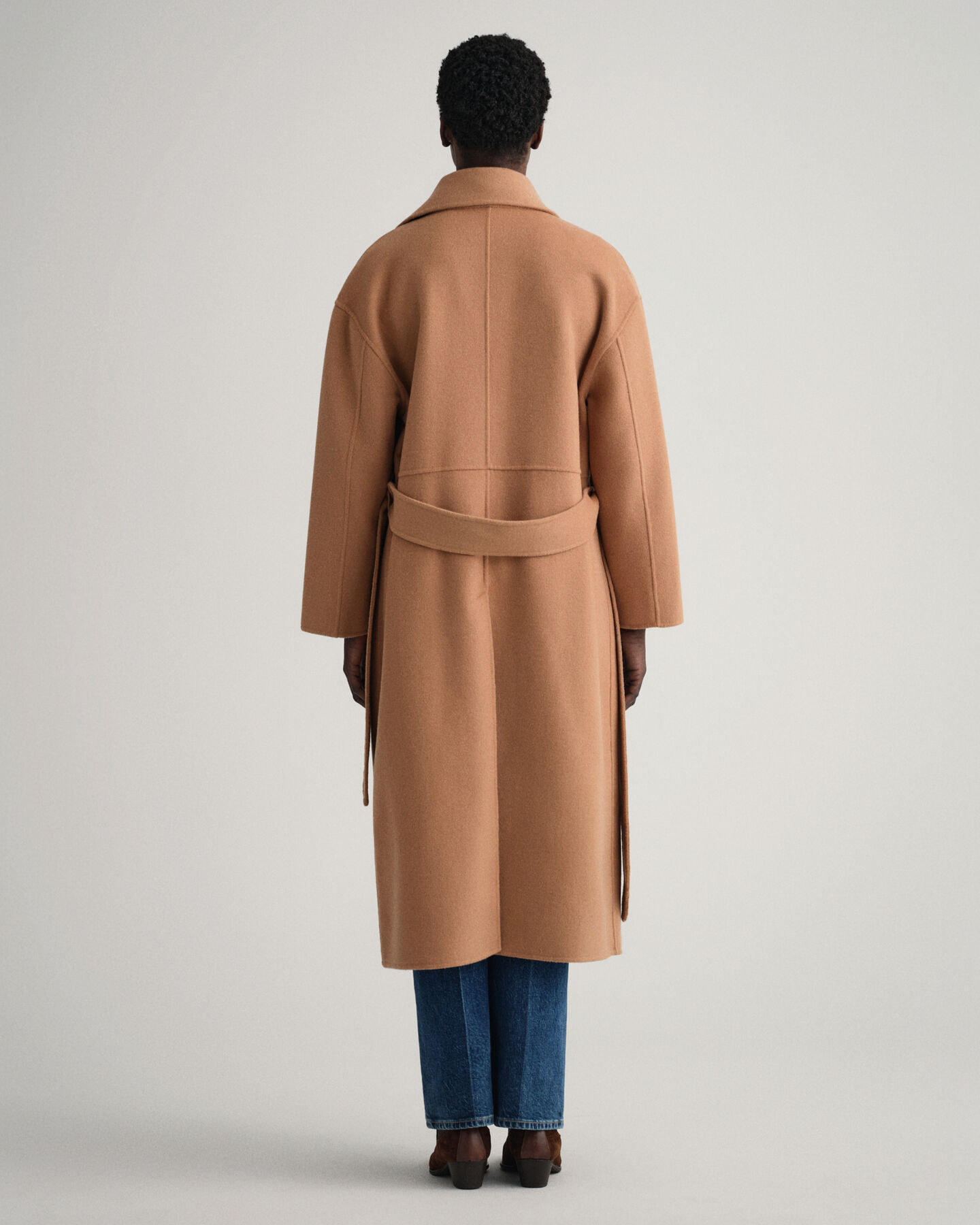 Handsydd kappa med midjebälte