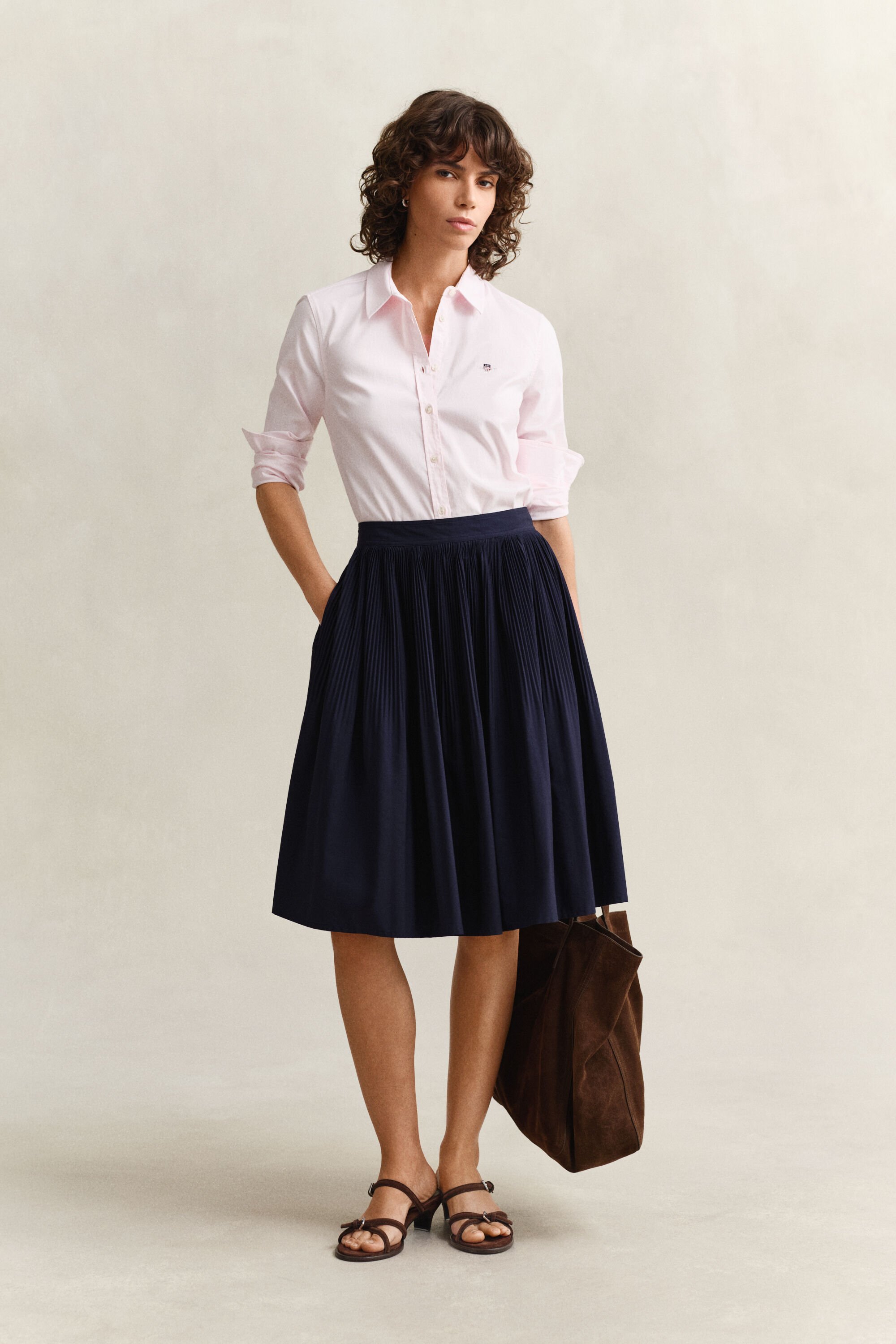 Oxfordskjorta med stretch