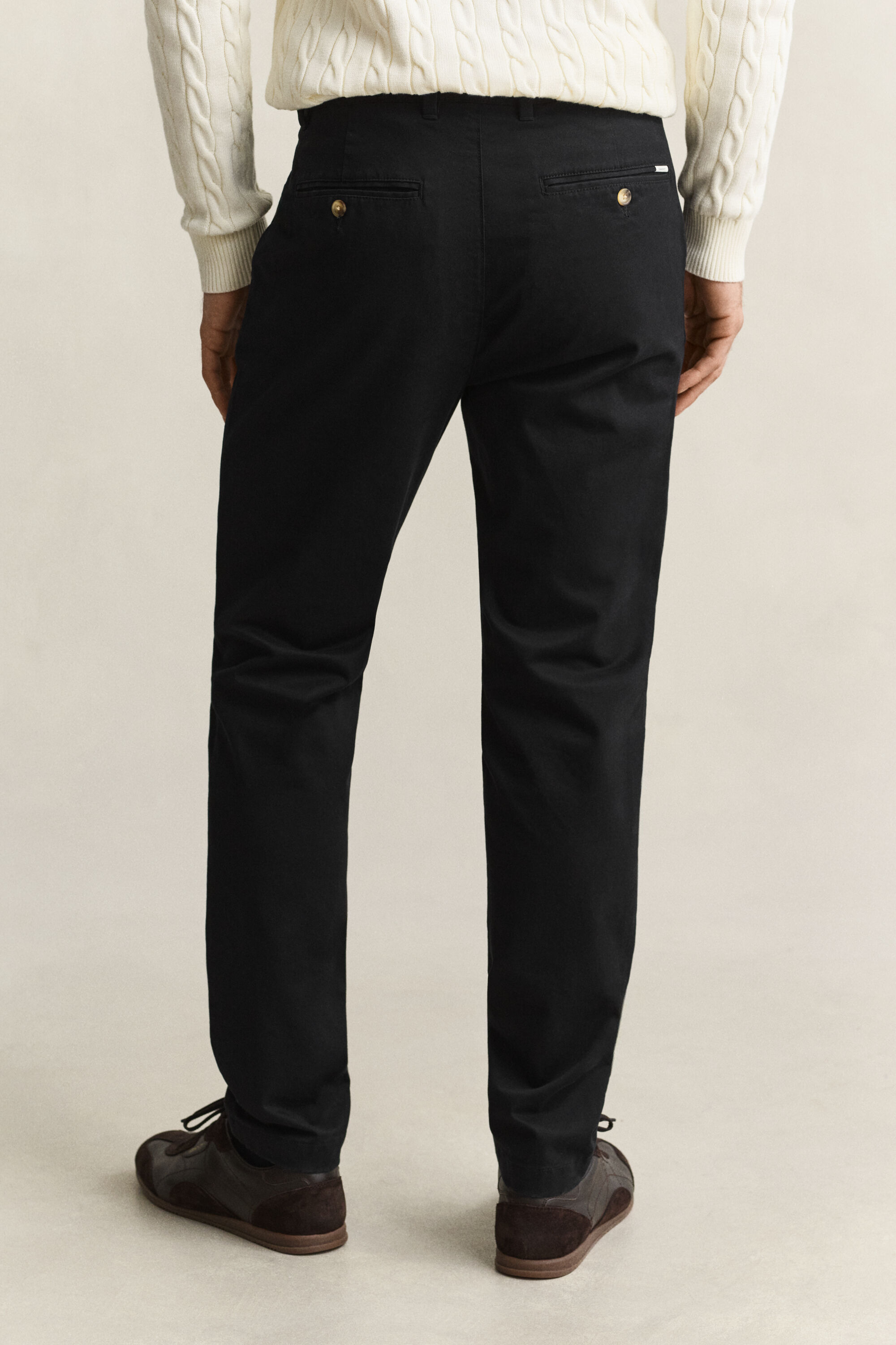 Klassiska chinos med slim fit