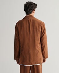 Relaxed fit kostymkavaj i silke