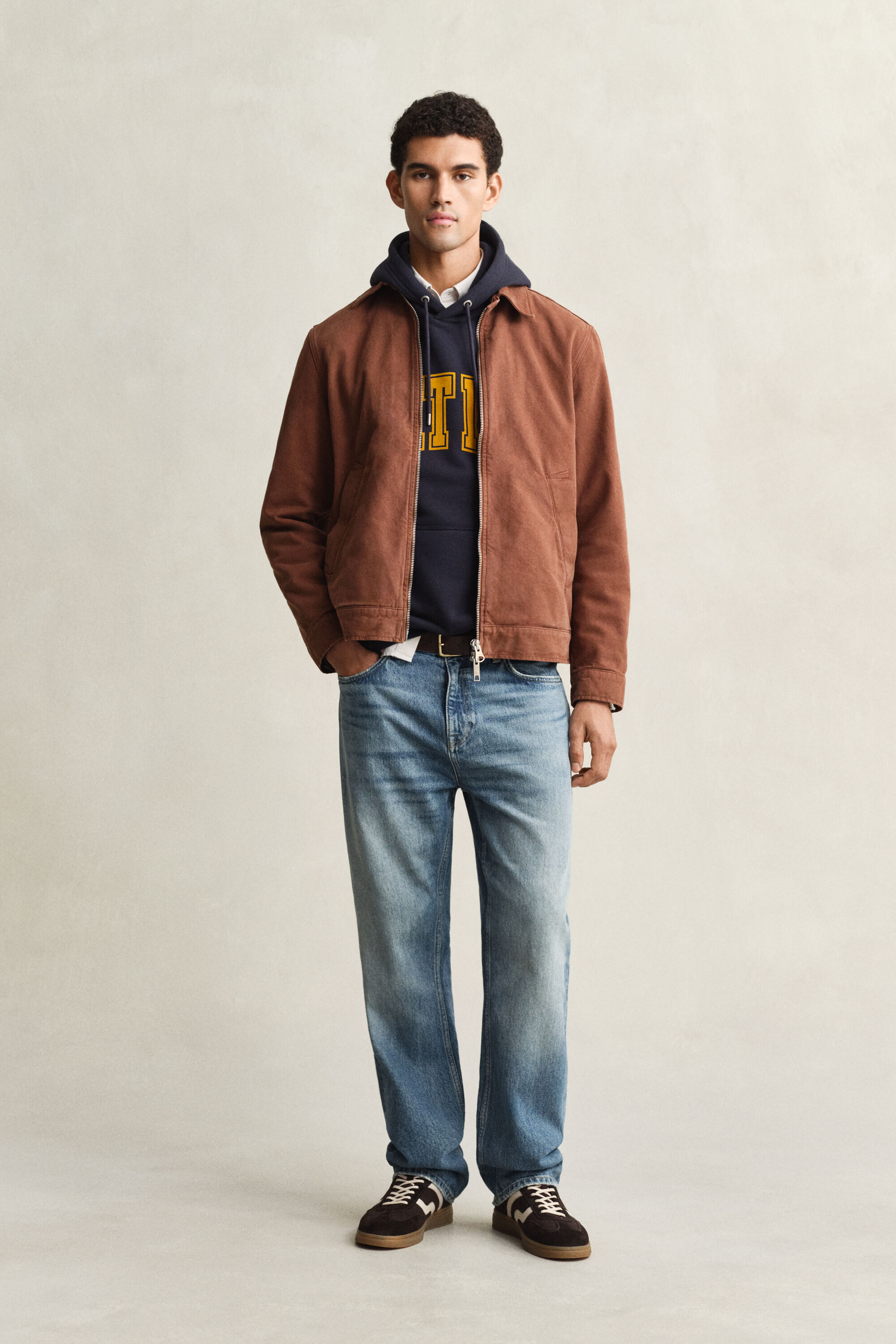 Jacka i bomullskanvas