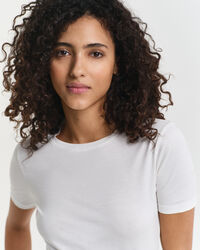 Tunn T-shirt i bomull