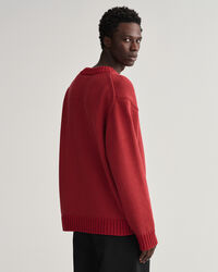 Oversized crew neck collegetr&ouml;ja