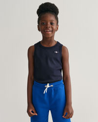 Kids linne med sk&ouml;ldemblem