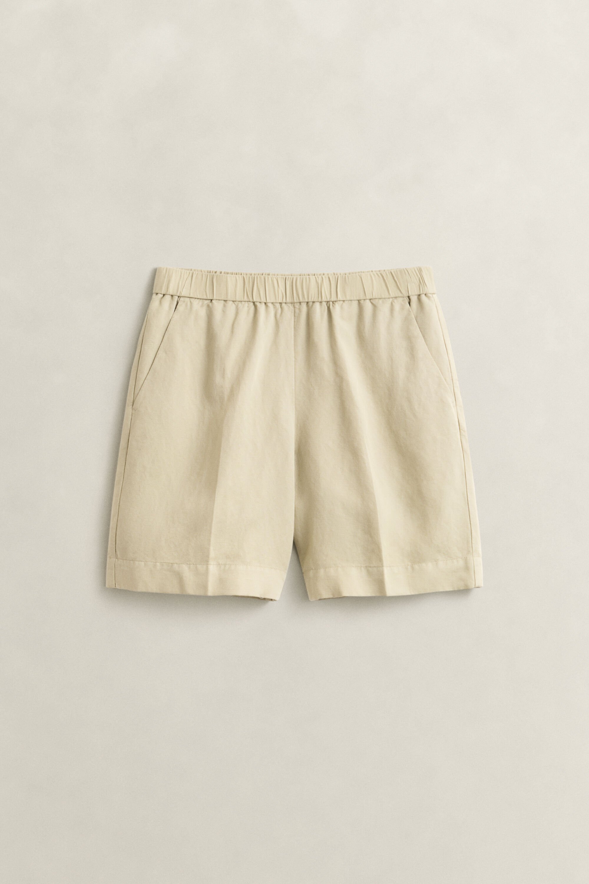 Shorts i linneblandning