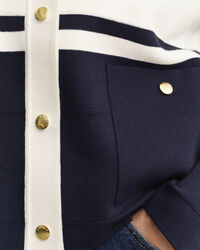 Kofta med f&auml;rgblock