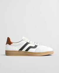 Cuzmo sneakers i mocka och skinn