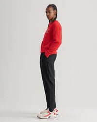 Logo mohairtr&ouml;ja med rund halsringning